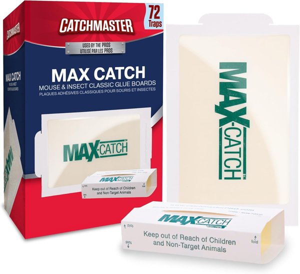 Catchmaster Max-Catch Glue Traps, 72 pack